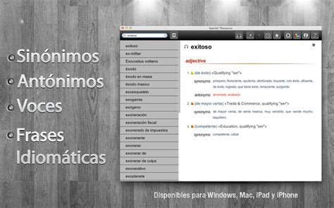thesaurus en español|THESAURUS .